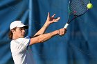 MTen vs Assumption  Wheaton College Men's Tennis vs Assumption College. - Photo by: KEITH NORDSTROM : Wheaton, Tennis